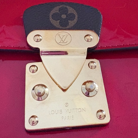 Louis Vuitton Spring Street Handbag Monogram Vernis with Monogram Canvas - Picture 10 of 13